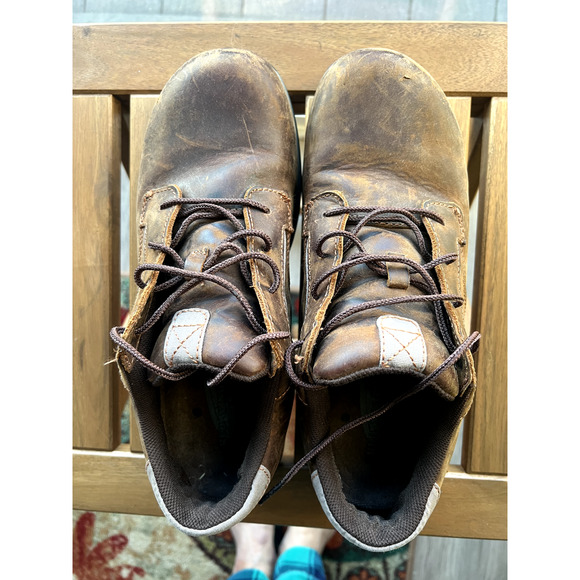Red Wing Comfort Pro Size 8.5 D Men's' Safety Toe Oxford Low Top Nubuck - Picture 1 of 13